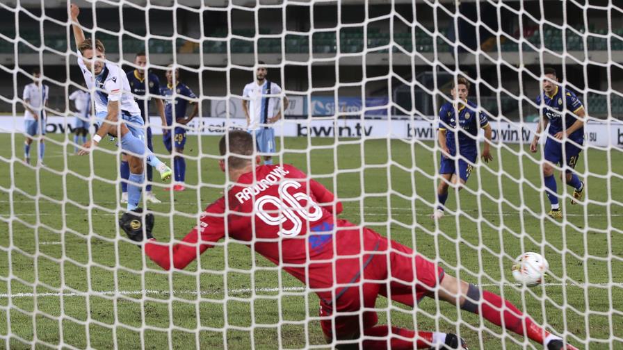 Immobile firma triplete en goleada de Lazio