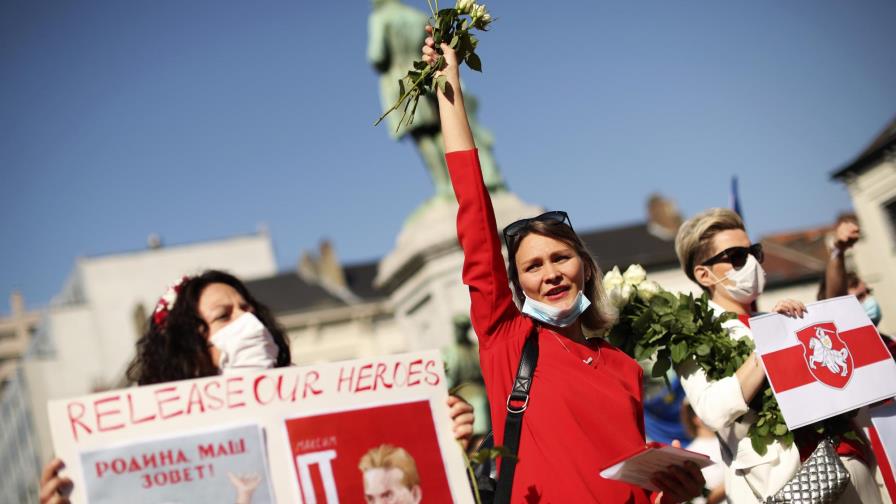 Bielorrusia detuvo a más de 400 manifestantes pro-democracia Bielorrusia detuvo a más de 400 manifestantes pro-democracia