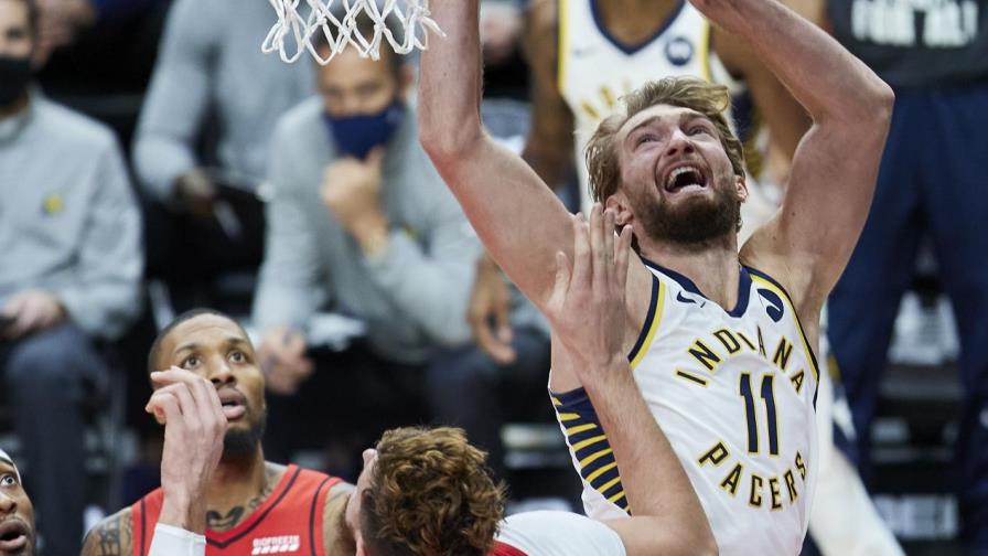 VIDEO | Sabonis anota 23, captura 15 rebotes; Pacers ganan a Blazers