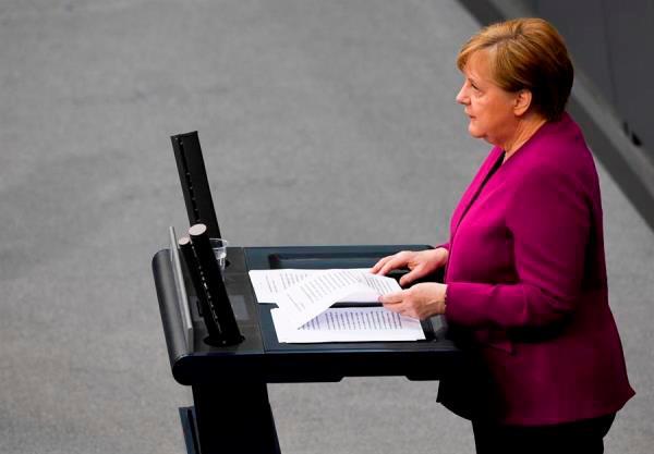 Merkel llama a una reconstrucción “verde” tras la crisis del coronavirus