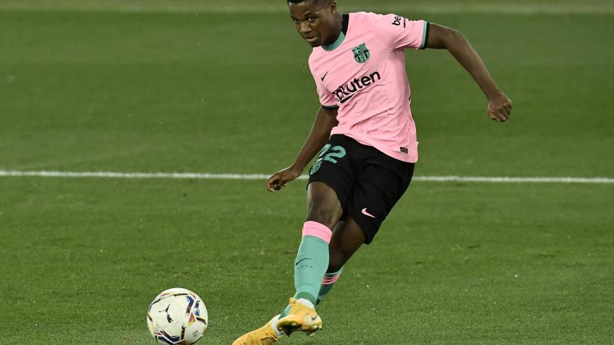 Barsa no contará con Ansu Fati por 4 meses tras lesión