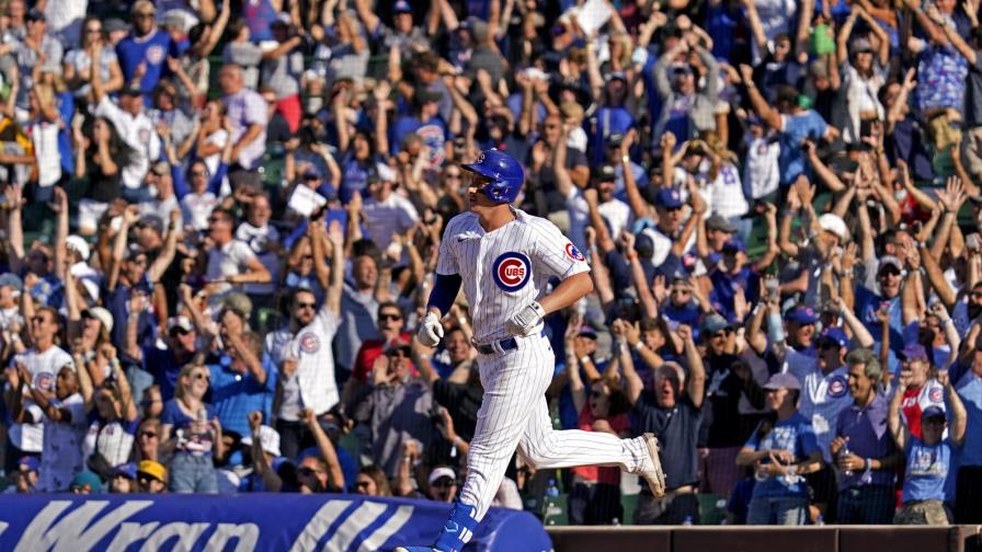 Cachorros doblegan a Piratas en juego de tres grand slams