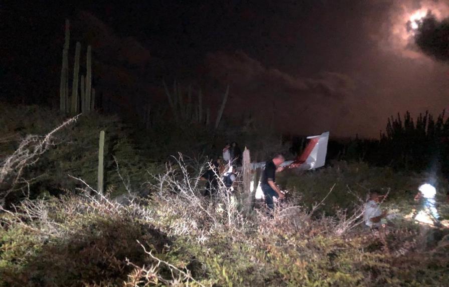 Avioneta salió de República Dominicana se precipita a tierra en Aruba