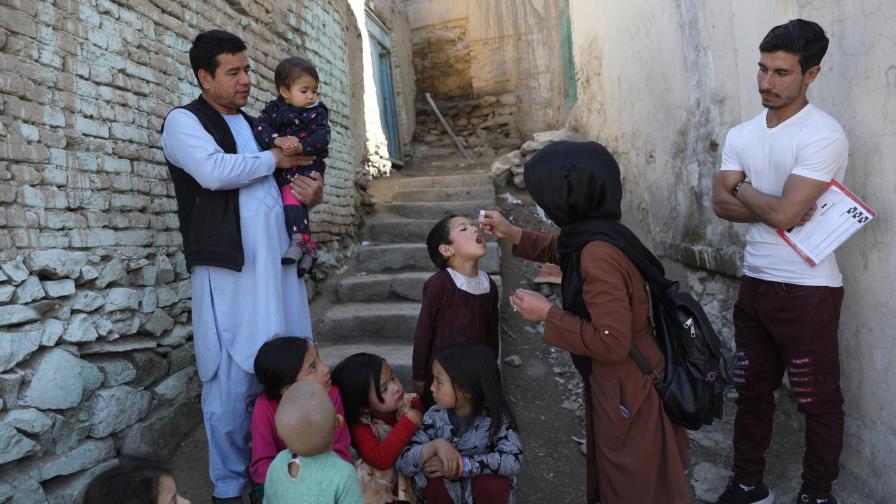Afganistán lanza una campaña de vacunación contra la polio