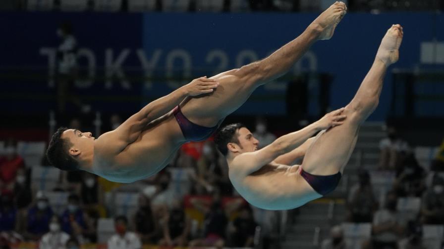 México acaricia podio en trampolín de 3 metros; China, oro México acaricia podio en trampolín de 3 metros; China, oro