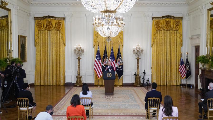 Biden defiende su política fronteriza