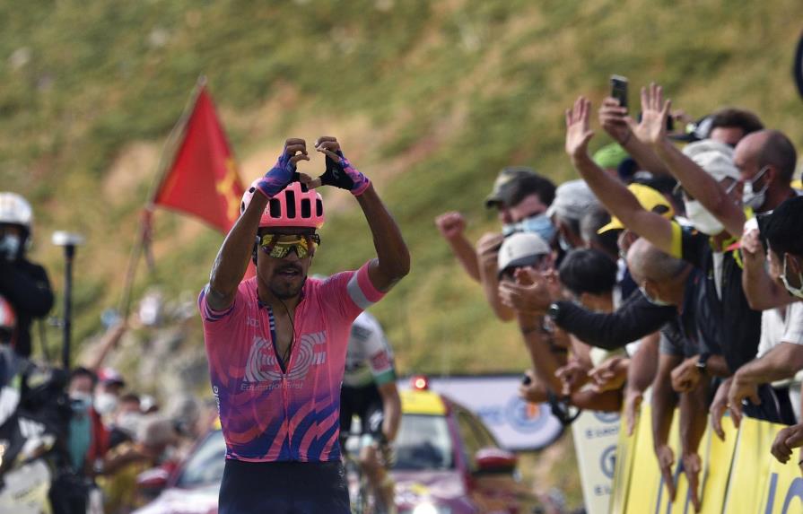 Colombiano Martínez conquista 13ra etapa del Tour de Francia