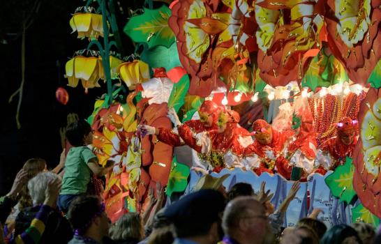 Mardi Gras en tiempos de pandemia: mucho pastel, poca gente