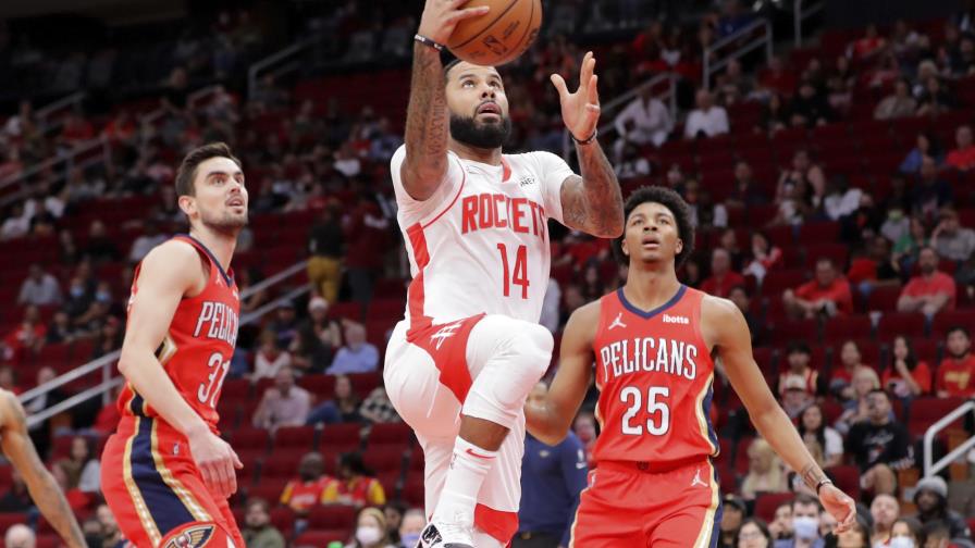 Rockets hilvanan 6ta victoria al derrotar 118-108 a Pelicans