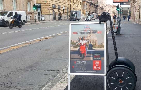 Roma, ciudad abierta a los “scooter”