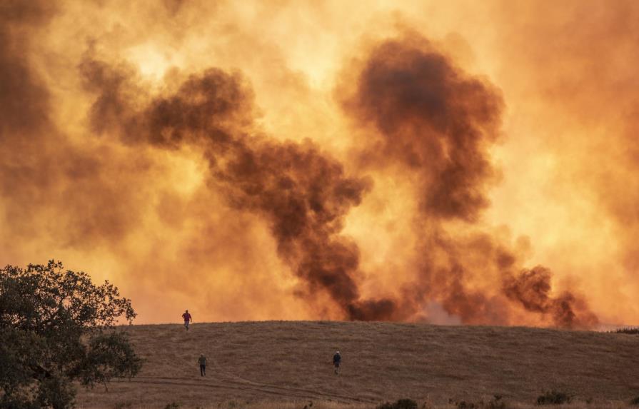 Incendio forestal afecta región de Andalucía, sur de España