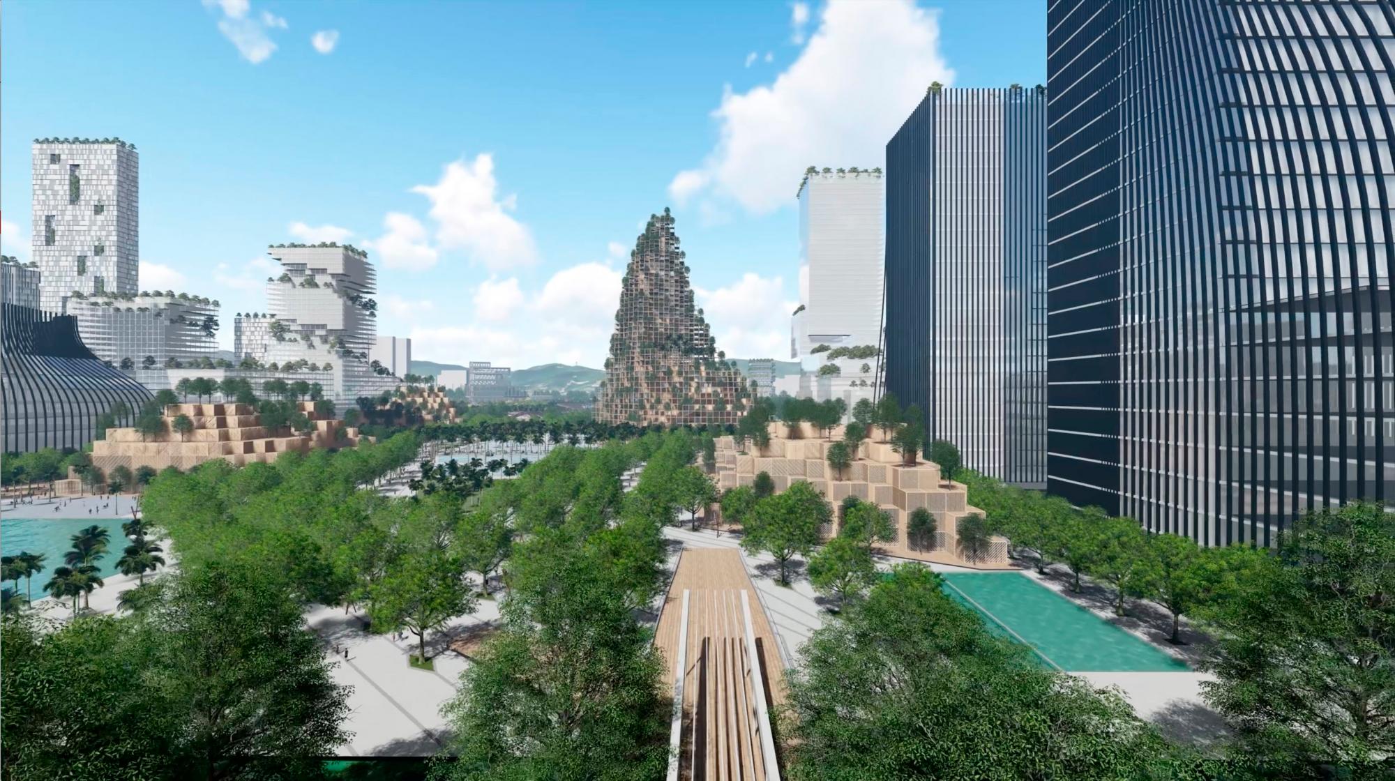 Un nuevo centro urbano empezará a construirse en 2020 en Shenzhen, la capital tecnológica de China, en el distrito de Xianmihu, fronteriza al sur con Hong Kong.