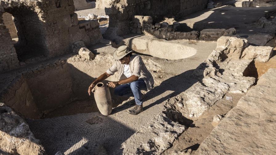 Arqueólogos israelíes hallan lugar de elaboración de vino