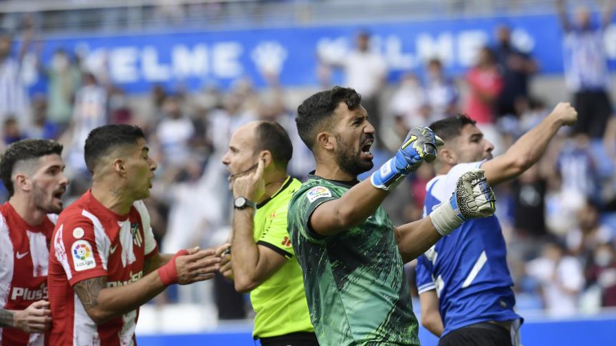 El campeón Atlético cae ante el Alavés El campeón Atlético cae ante el Alavés