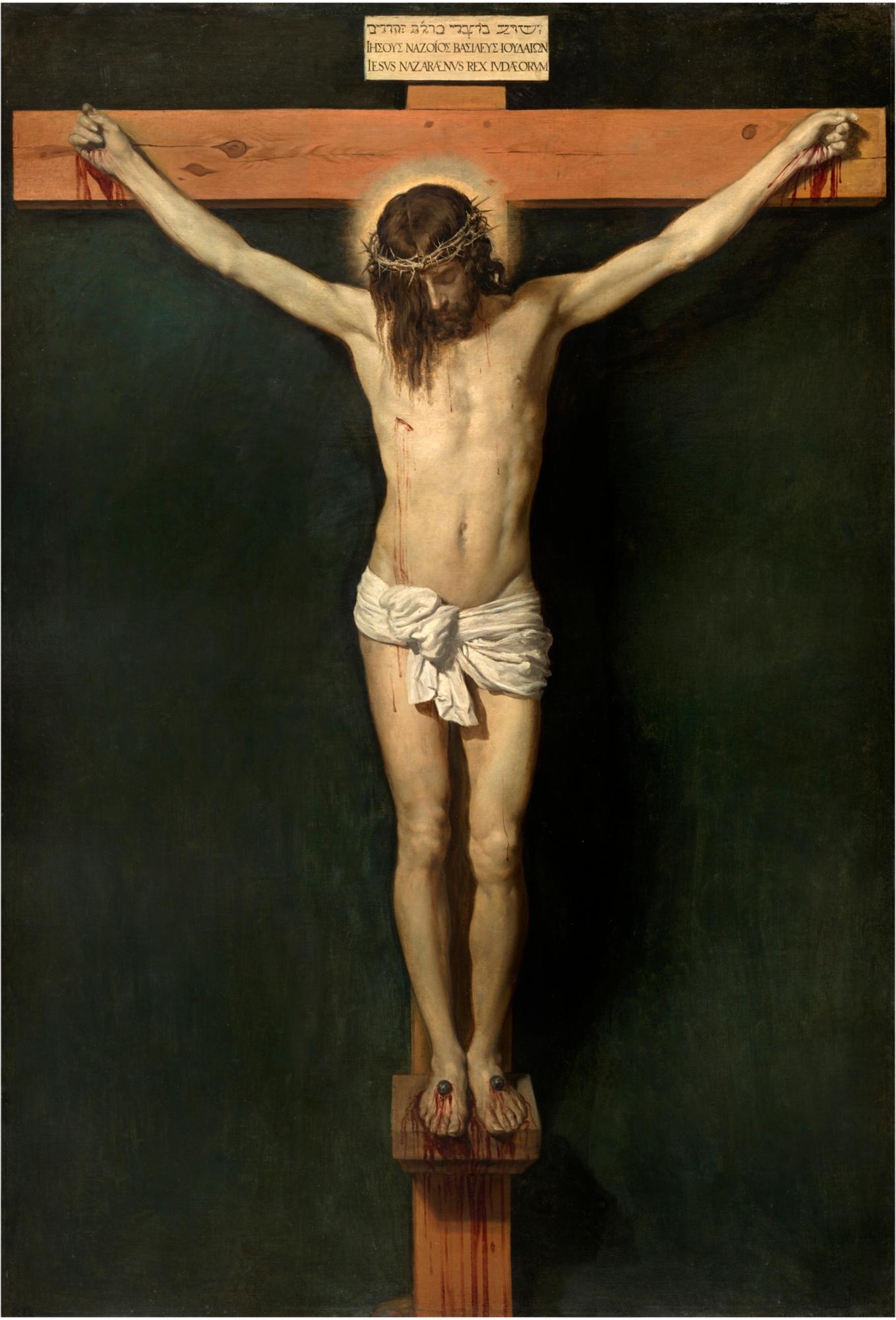 “Cristo crucificado” de Velázquez, obra que se expone en el Museo Nacional del Prado.