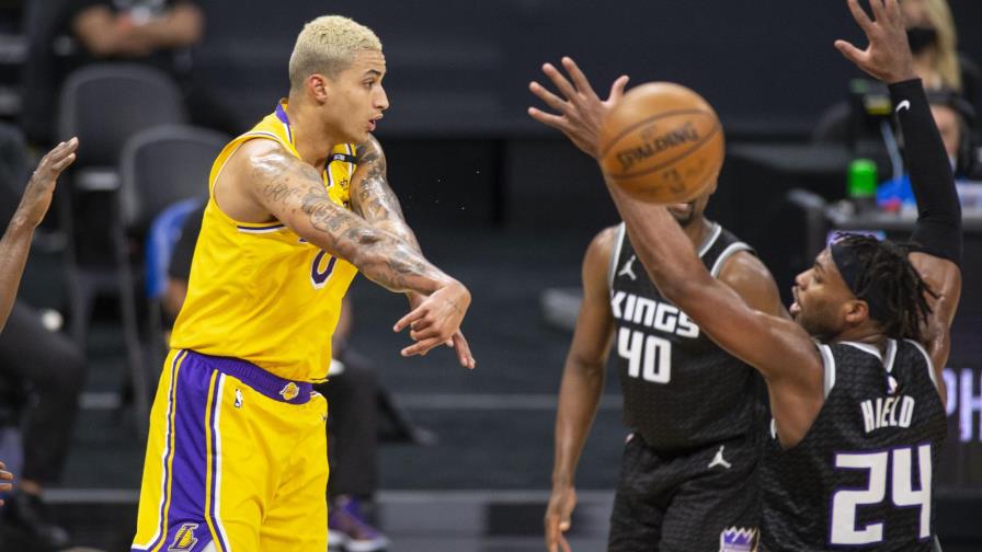 Kuzma logra 30 puntos y Lakers doblegan a Kings