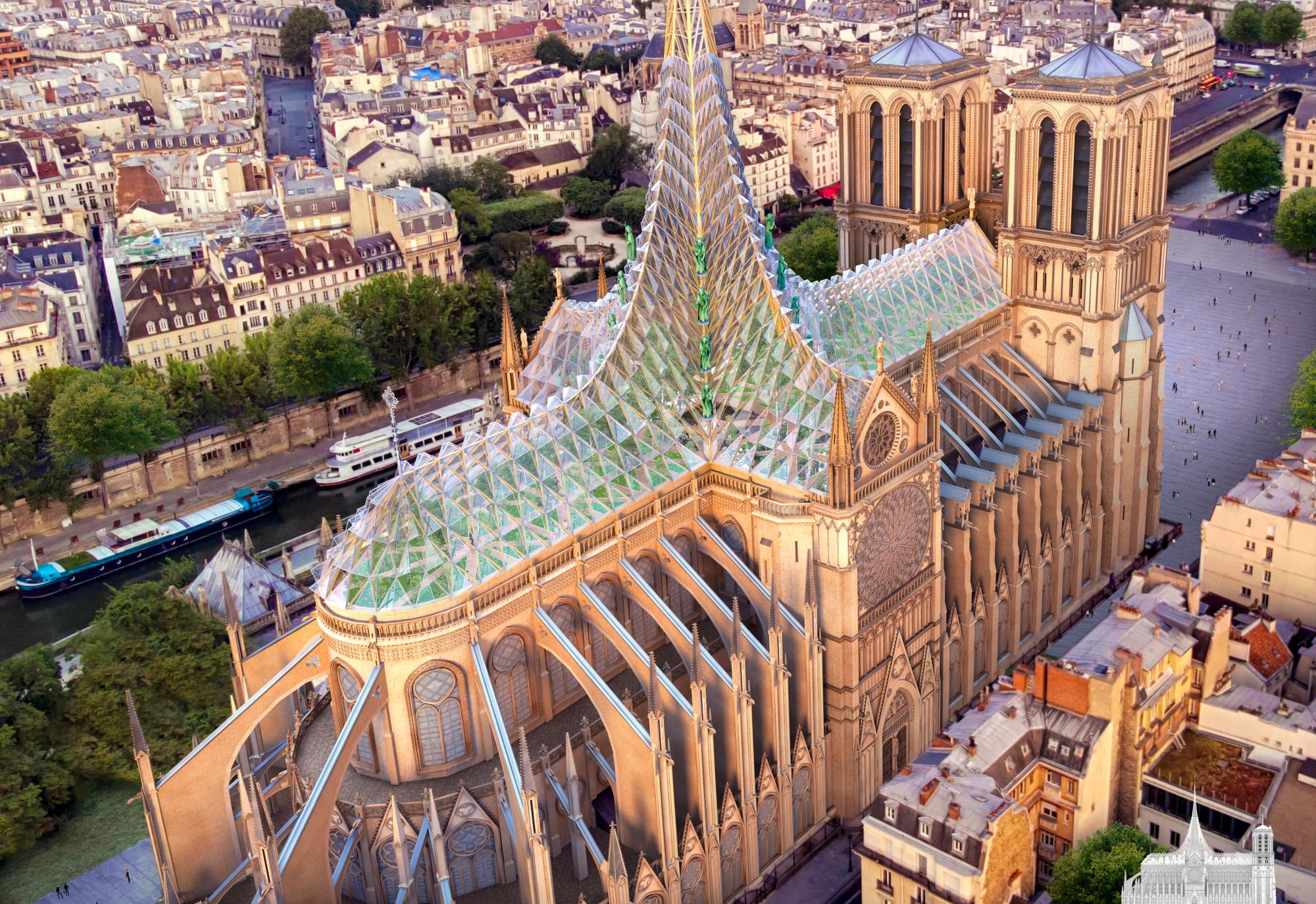 Nueva Notre Dame, catedral futurista 
