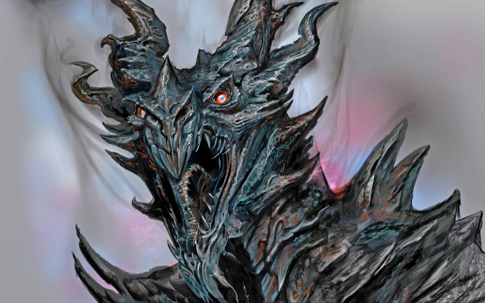 El dios dragón Alduin, del videojuego The Elder Scrolls.