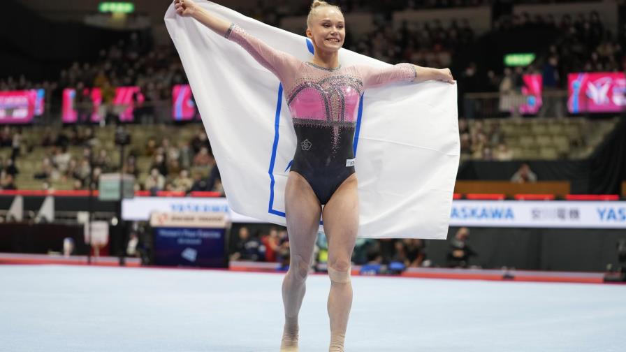 Melnikova oro en combinados del mundial de gimnasia en Japón