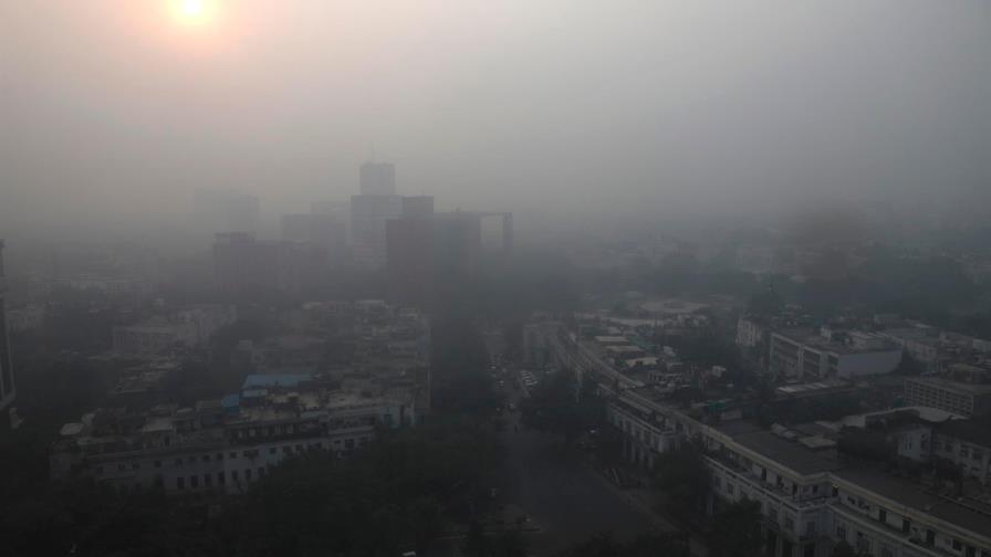 La contaminación sumerge a Nueva Delhi en una niebla tóxica
