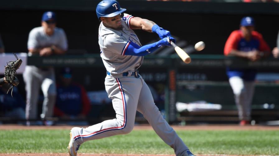 Con 12 hits, Rangers evitan 100ma derrota al ganar a Orioles