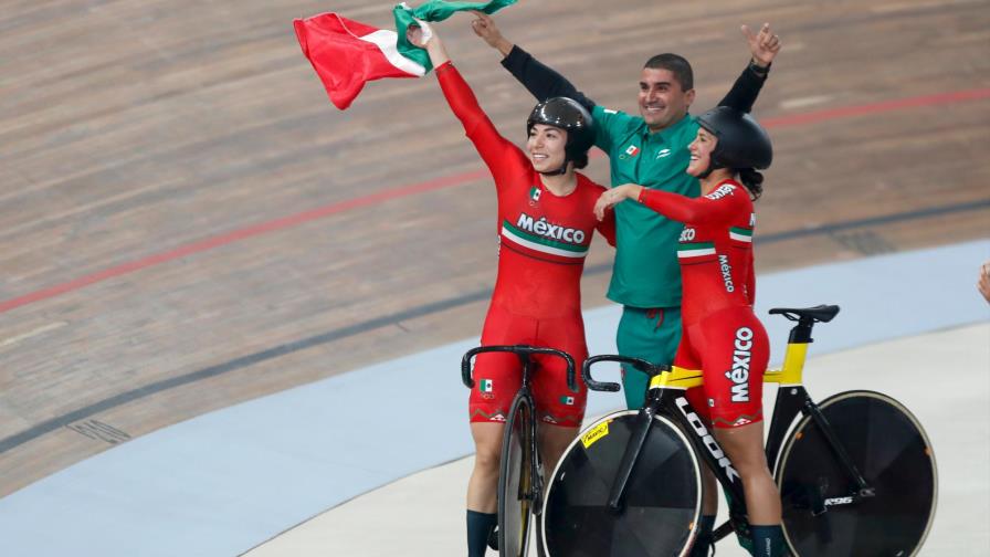Récord y oro panamericano para mexicanas en ciclismo pista