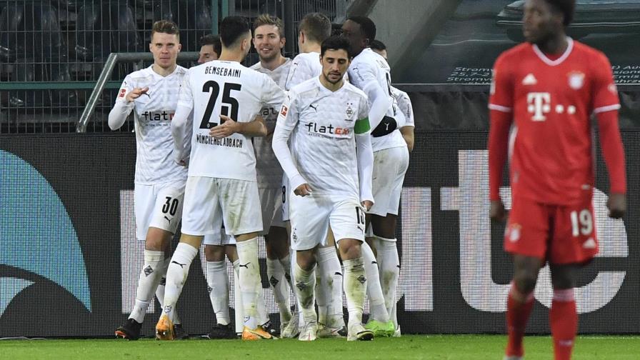 Un frágil Bayern cae 3-2 ante el Gladbach