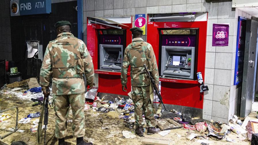 Ejército despliega tropas en provincias de Sudáfrica