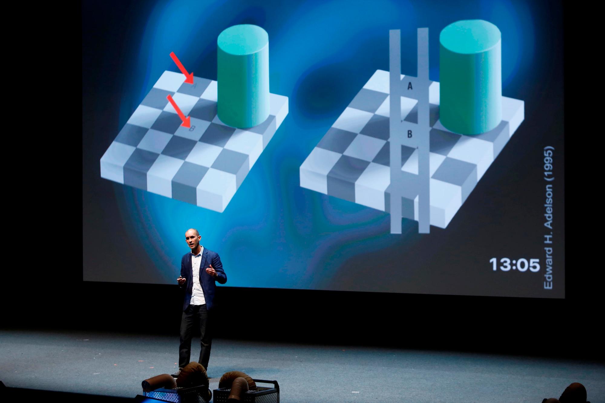 El neuro-científico británico Anil Seth en Puebla (México). Seth es profesor de neurociencia cognitiva y computacional en la Universidad de Sussex y fundador codirector del Centro Sackler de la Ciencia de la Conciencia. 