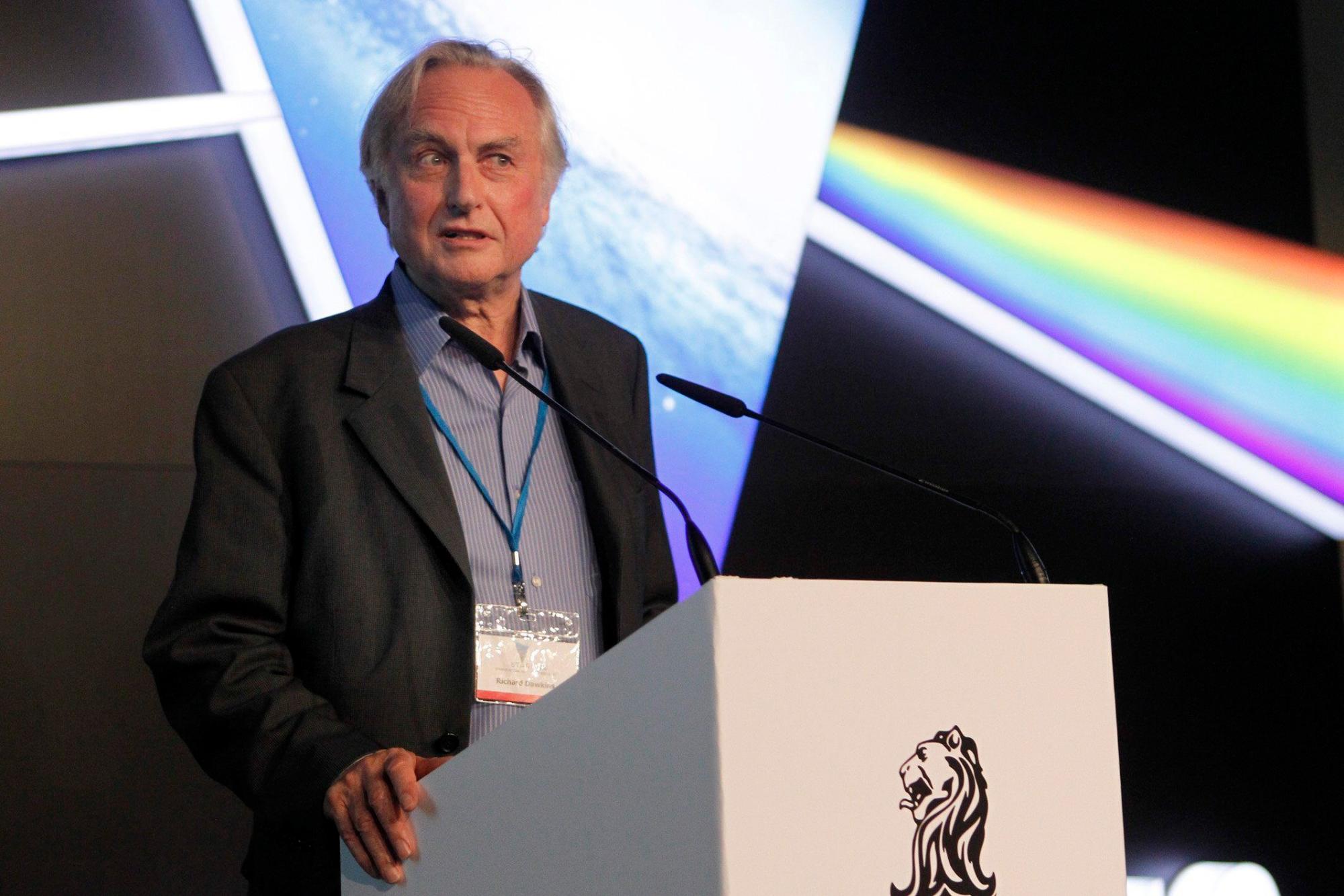 El biologo evolucionista británico Richard Dawkins. 