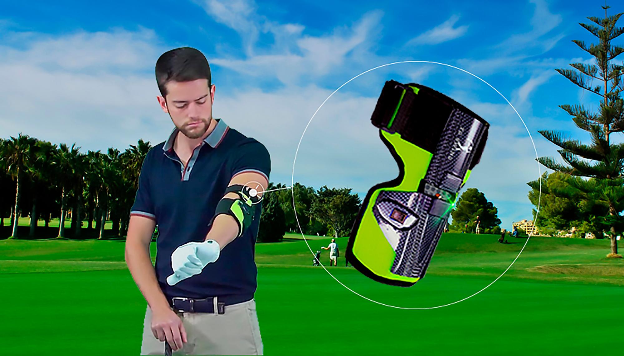 Brazalete para golf TgSwing. 