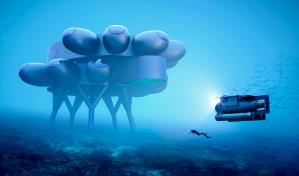 Una estación internacional bajo el mar Caribe