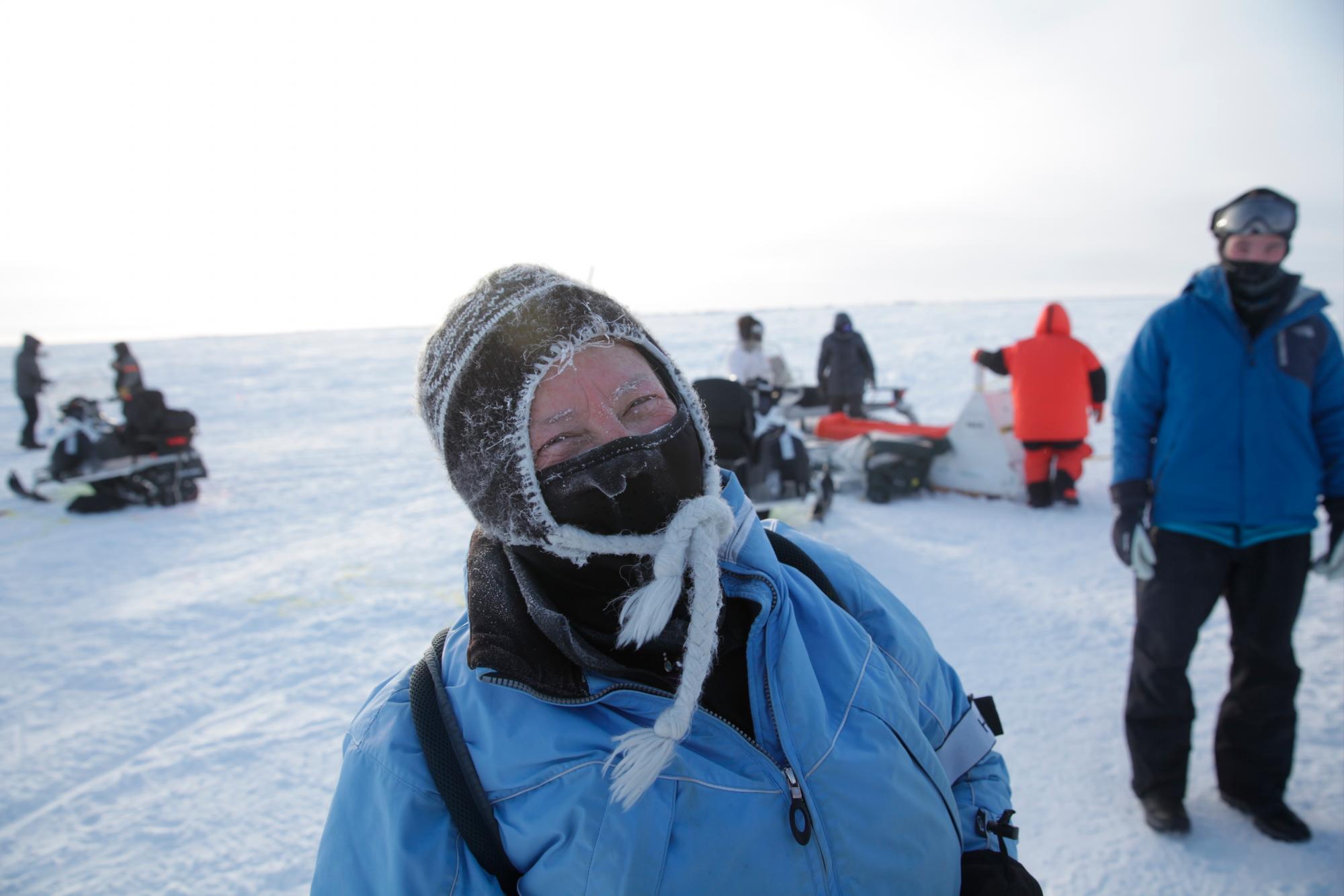 La doctora Leslie Field:En en el sitio de investigación y pruebas de AIP en Utqiagvik (Alaska, EE. UU.) 