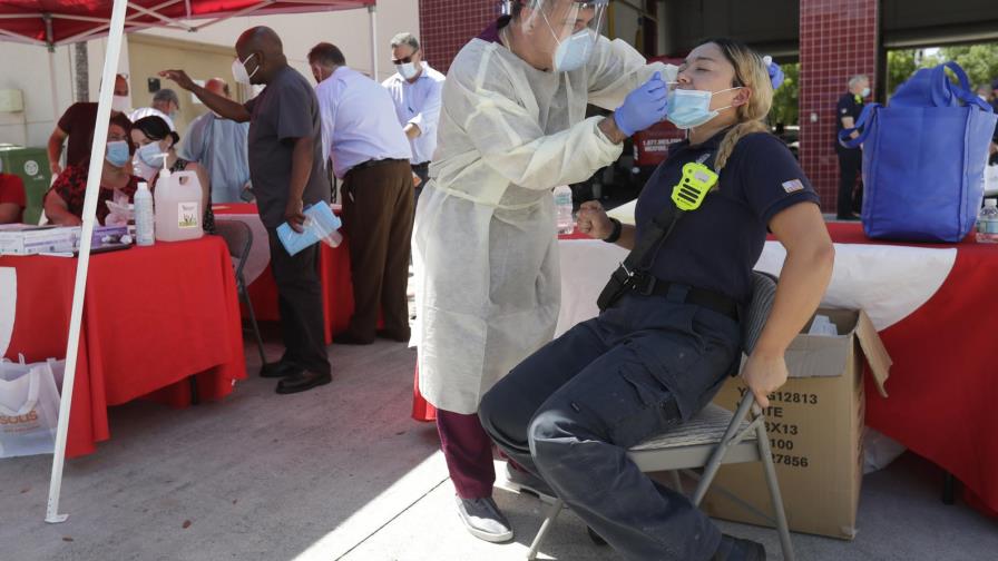 EEUU tiene la cifra más alta de coronavirus en el mundo