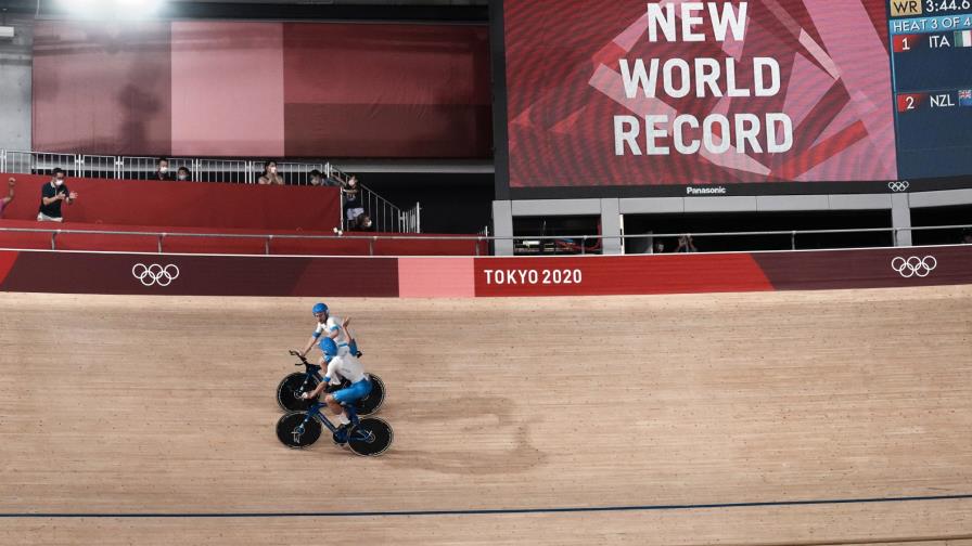 Velódromo olímpico de Izu: La tormenta perfecta