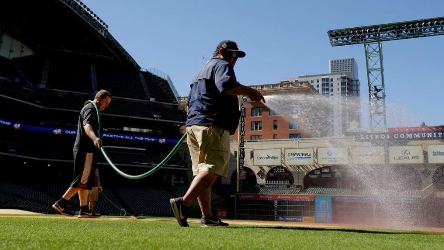 Los Astros entrenarían en el Minute Maid Park Los Astros entrenarían en el Minute Maid Park