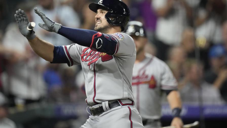 Vídeo | Duvall aporta jonrón y Bravos superan a Rockies