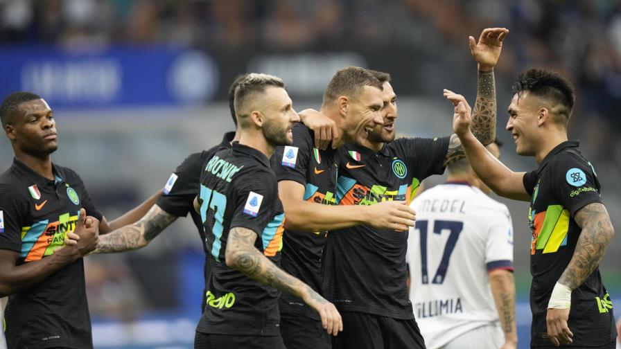 Sin Lukaku y Conte, Inter de Milán mantiene racha en Serie A Sin Lukaku y Conte, Inter de Milán mantiene racha en Serie A