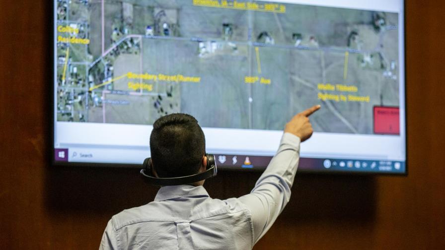 Iowa: Sospechoso de homicidio culpa a enmascarados