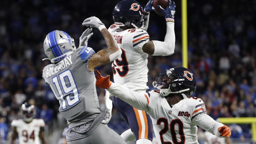 Pase de Trubisky da ventaja a Bears, que vencen a Lions Pase de Trubisky da ventaja a Bears, que vencen a Lions