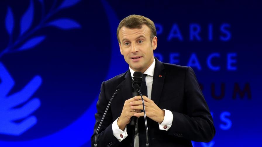 Francia recibe a líderes mundiales en un foro sobre paz Francia recibe a líderes mundiales en un foro sobre paz