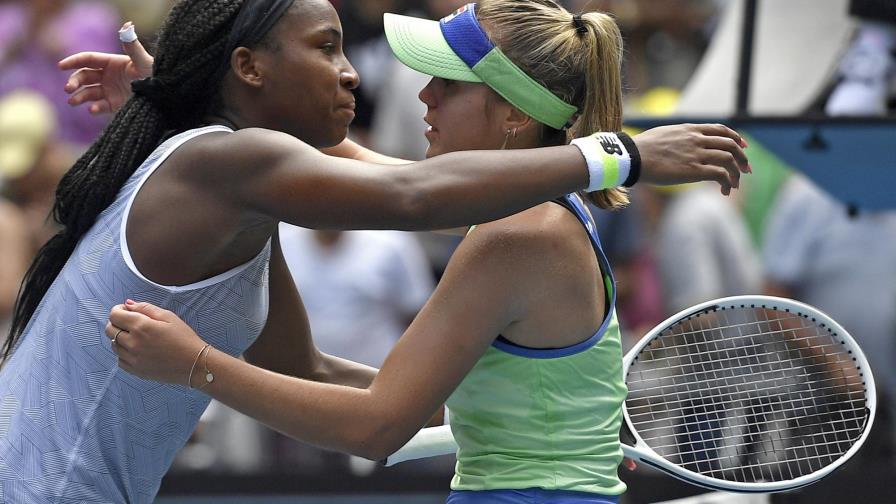 Sofia Kenin elimina a Coco Gauff en Australia
