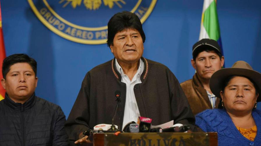 Evo Morales acusa a Mesa de atacar con falacias su condición de asilado Evo Morales acusa a Mesa de atacar con falacias su condición de asilado