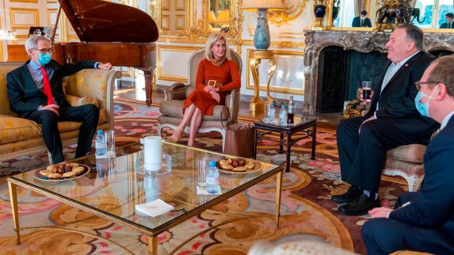 Pompeo inicia en París una gira “de despedida” centrada en Oriente Medio