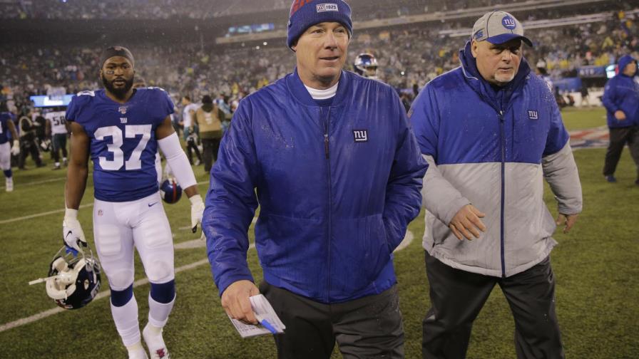 Giants despiden al coach Pat Shurmur