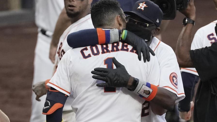 Jonrón de Correa da nueva vida a Astros ante Rays Jonrón de Correa da nueva vida a Astros ante Rays