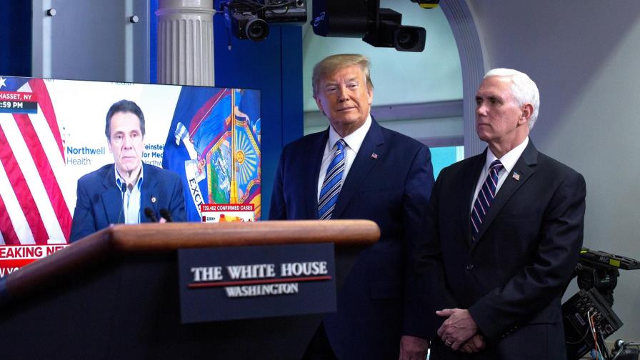 Trump recibirá al gobernador de Nueva York el martes en la Casa Blanca