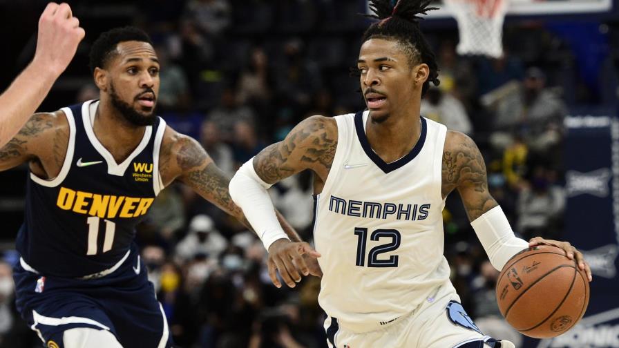 Morant y Jones lideran triunfo de Grizzlies ante Nuggets