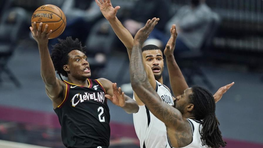 Sexton anota 25; Cavs vencen a Nets carentes de Durant