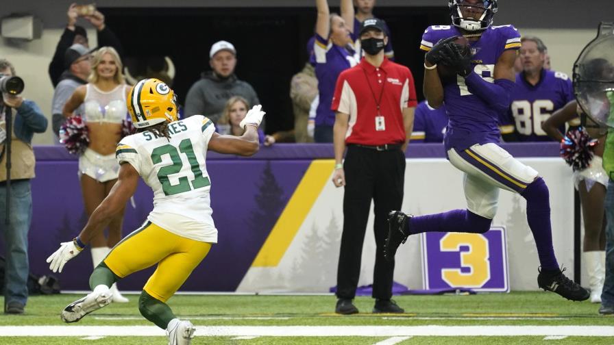 Vikings definen con gol de campo ante Rodgers y Packers